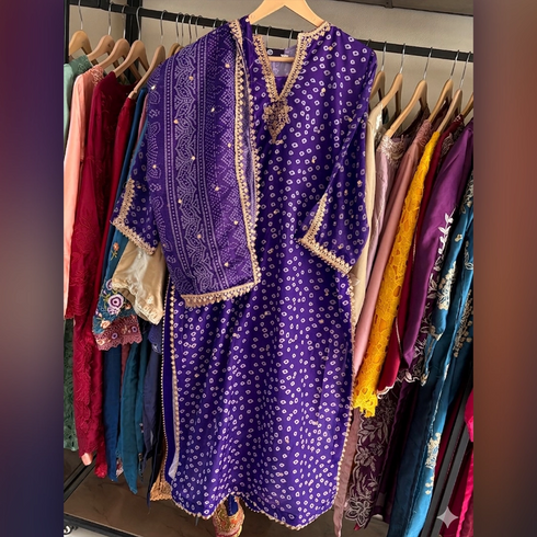Chunri Purple