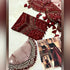 DN Maroon Saree