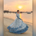 F-S White Maxi