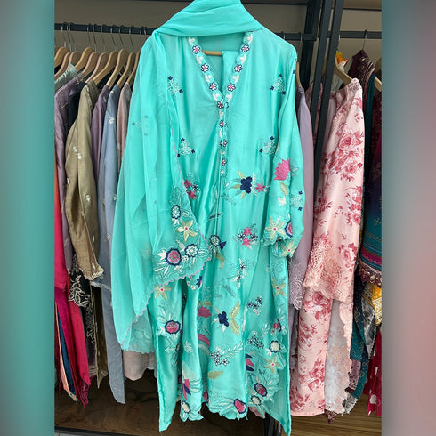 Floral Luxe Turquoise
