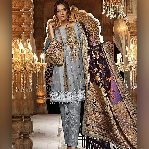 GREY SHAWL