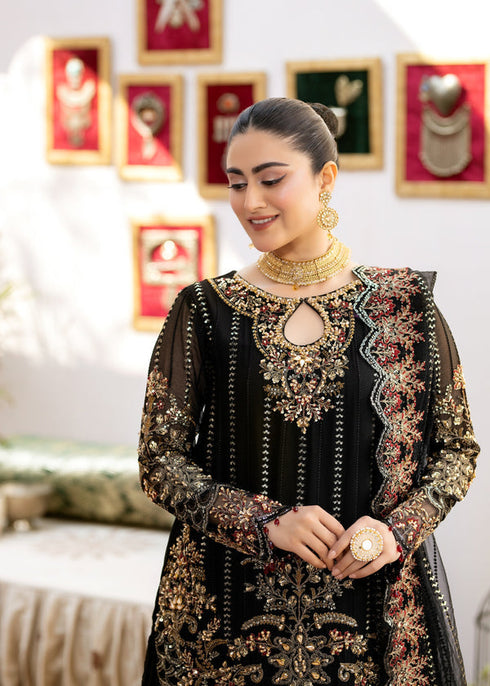 BLACK BRIDAL GARARA